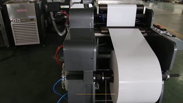 Офсетная машина для печати этикеток c прерывистой подачей полотна ZX- 320
